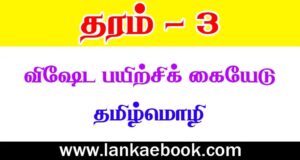 Read more about the article Grade 3 Tamil Language Special worksheet | PDF Easy Download
