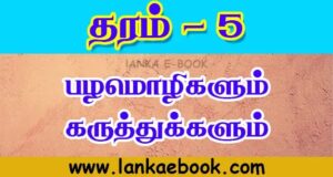 Read more about the article Grade 5 Scholarship Tamil proverbs with meaning PDF Easy Download