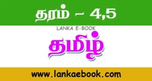 Read more about the article Grade 4,5 Tamil Language model papers pdf easy download