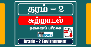 Read more about the article Grade 2 Environment | Term Test Paper | Tamil Medium | PDF Easy Download