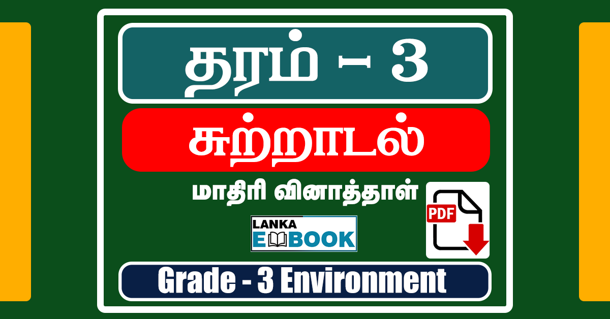 Read more about the article Grade 3 Environment | Tamil Medium Assignment | PDF Easy Download