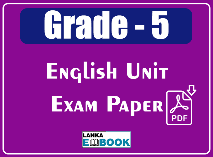 Read more about the article Grade 5 English | Unit Exam Paper | PDF Easy Download