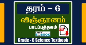 Read more about the article Grade 6 Science Textbook | Tamil Medium | PDF Easy Download