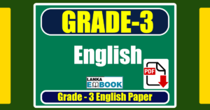 Read more about the article Grade 3 English | Term Test Paper | PDF Free Download